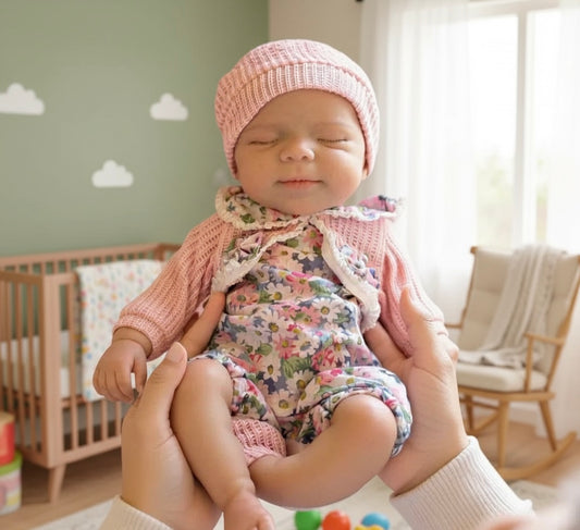 Bebé Reborn Luna – Silicona Completa 33 cm