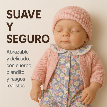 Bebé Reborn Luna – Silicona Completa 33 cm