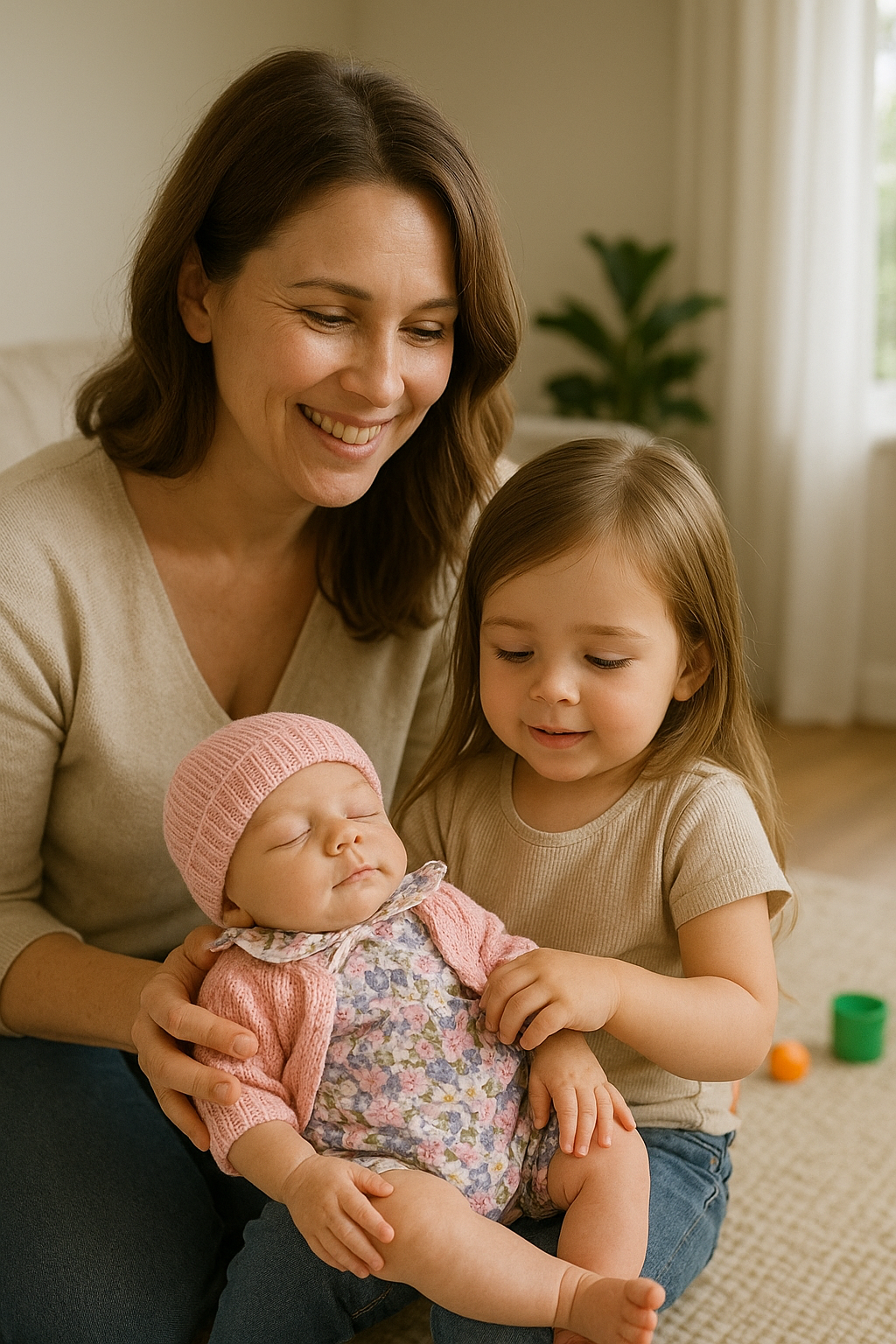 Bebé Reborn Luna – Silicona Completa 33 cm